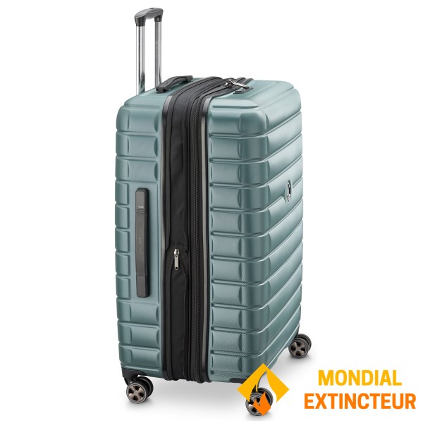 Delsey - Valise long séjour Shadow extensible 5.0 75cm - vert