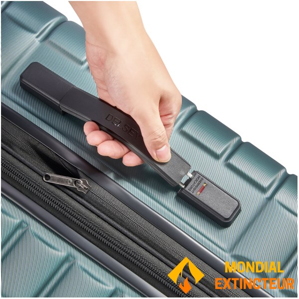 Delsey - Valise long séjour Shadow extensible 5.0 75cm - vert