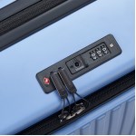 Delsey - Valise moyen séjour Securitime extensible 66 cm - Bleu