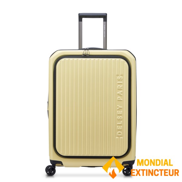 Delsey - Valise moyen séjour Securitime extensible 66 cm - Jaune