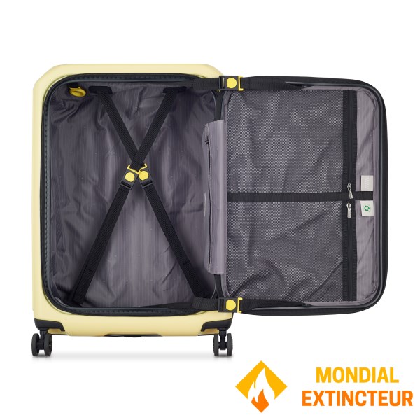 Delsey - Valise moyen séjour Securitime extensible 66 cm - Jaune
