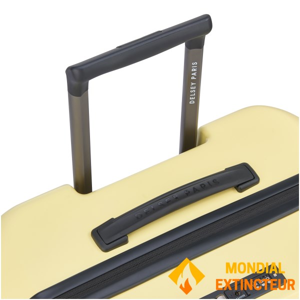 Delsey - Valise moyen séjour Securitime extensible 66 cm - Jaune