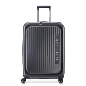 Delsey - Valise moyen séjour Securitime extensible 66 cm - Noir