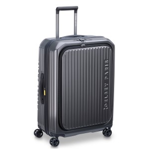 Delsey - Valise moyen séjour Securitime extensible 66 cm - Noir