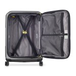 Delsey - Valise moyen séjour Securitime extensible 66 cm - Noir