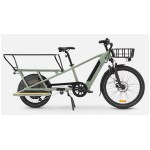 Decathlon - Vélo cargo R500E vert clair
