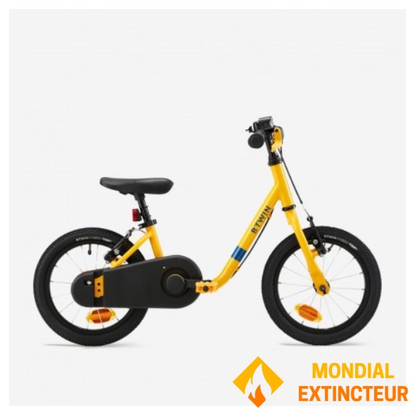 Btwin - Vélo 2 en  1 DISCOVER 500 Jaune