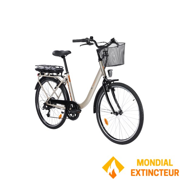 Makadam - Vélo électrique E-WAY blanc