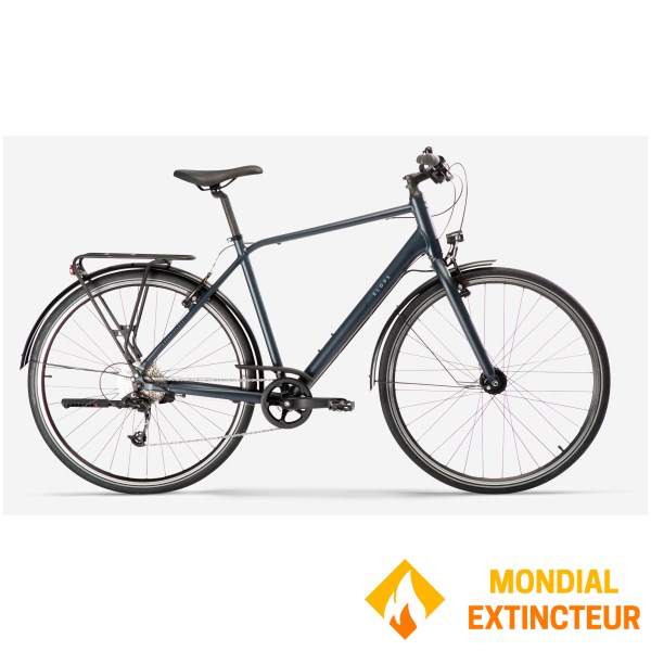 Decathlon - Vélo de ville LD 500 HF gris taille L