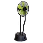 Toad - Ventilateur brumisateur Aqua2cool autonome - Noir