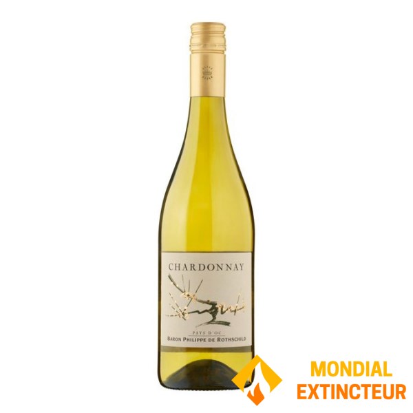 Baron de Rothschild - Vin Blanc Chardonnay - 1 bout