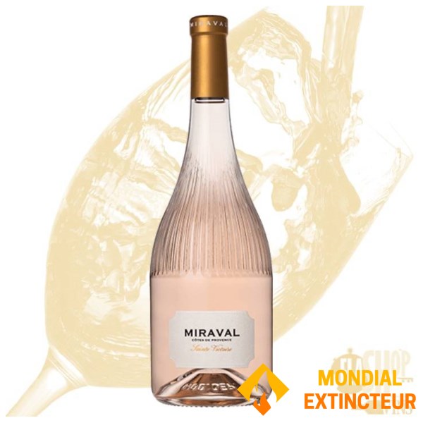Miraval - Vin Rosé Saint Victoire - 6 bout