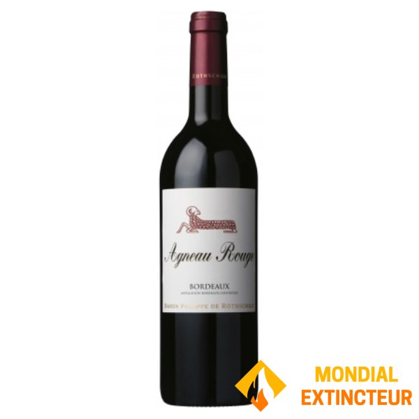 Baron de Rothschild - Vin rouge Bordeaux - Agneau rouge 1 bout