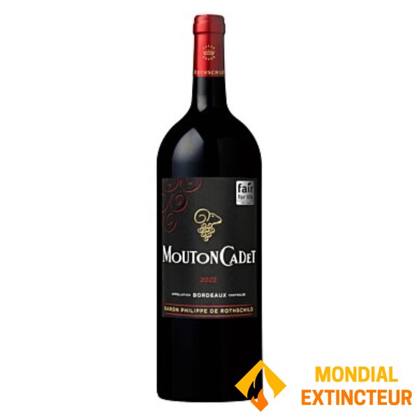 Baron de Rothschild - Vin Rouge Bordeaux Mouton Cadet - 1 bout