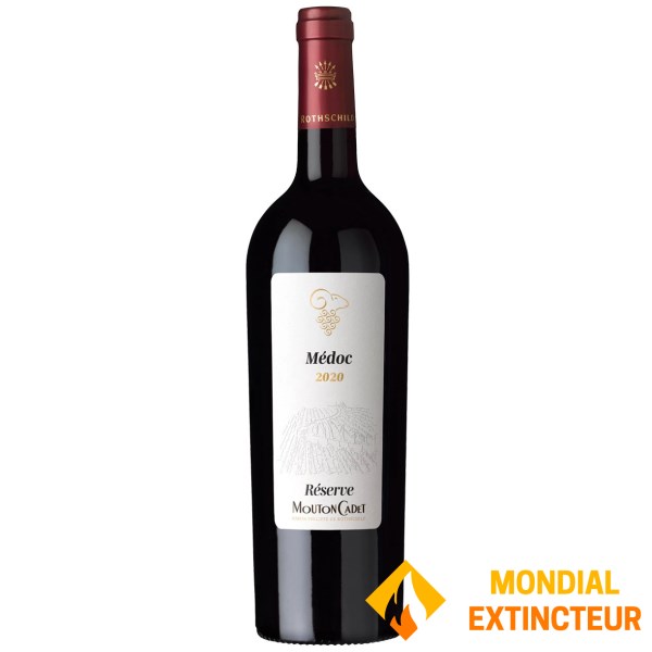 Baron de Rothschild - Vin rouge Réserve Mouton Cadet - 1 bout