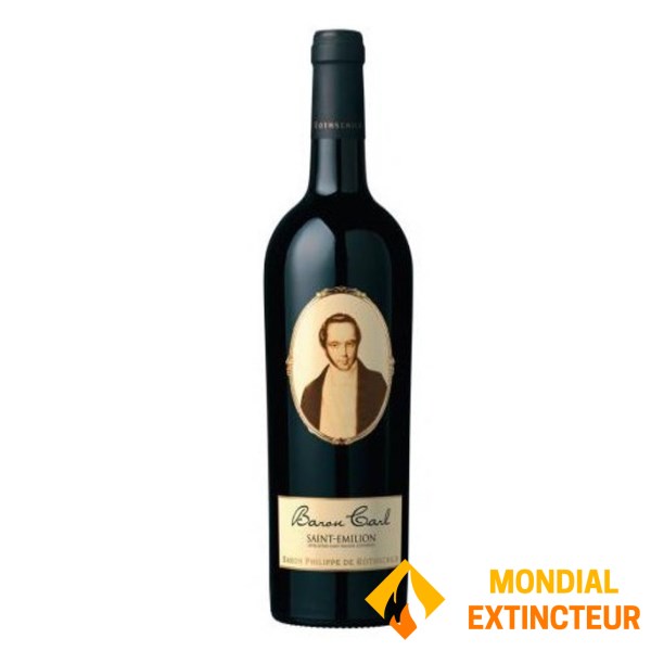Baron de Rothschild - Vin rouge Saint Emilion Baron Carl - 1 bout