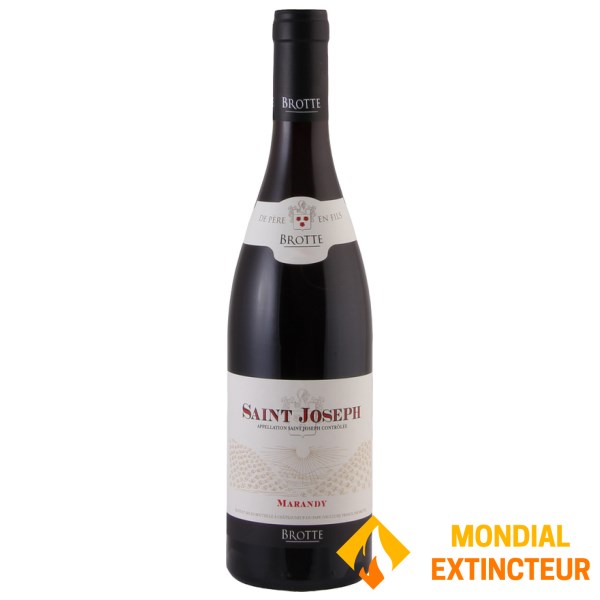 Brotte - Vin rouge Saint Joseph Marandy - 1 bout