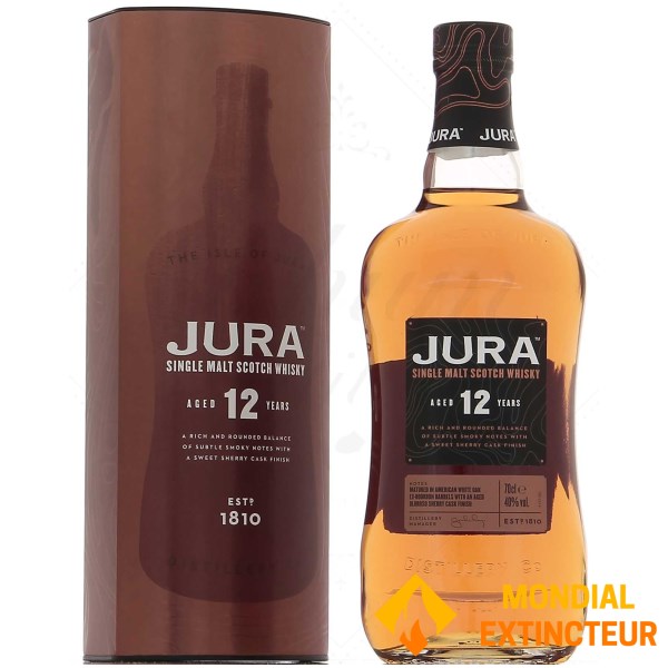 Jura - Whisky Jura Single Malt 12 ans avec étui 70cl
