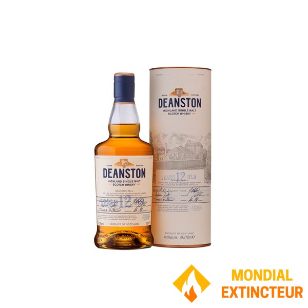 Deanston - Whisky single malt single mat 12 ans avec étui