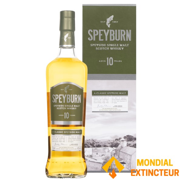 Speyburn - Whisky Speyside Single Mat 10 ans - 70cl