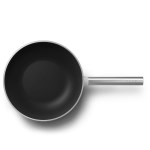 Smeg - Wok 30 cm Esthétique Années 50 vert mat