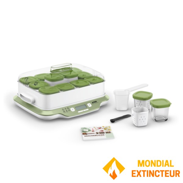 Seb - Yaourtière Multi Delices Express & Végétal 12 pots