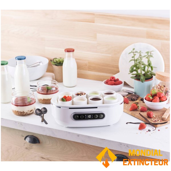 Simeo - Yaourtière 8 pots