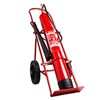Chariot porte extincteur pour extincteur Co2 5kg