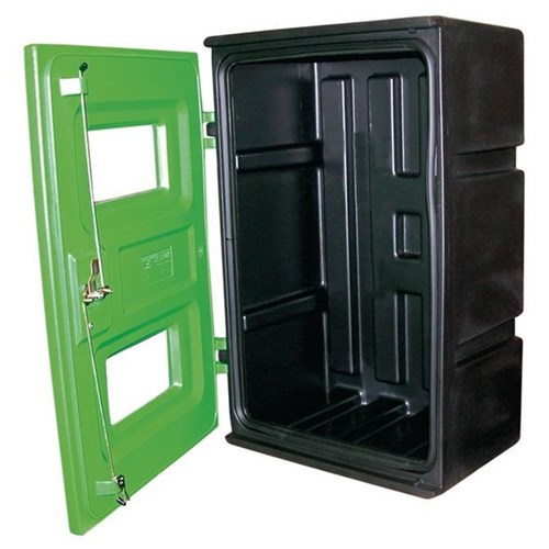 Coffret pour appareil respiratoire à clé- Vert
