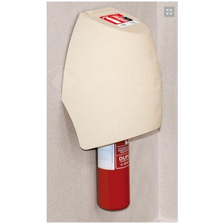 Coiffe pour extincteur - Couleur Blanc cassé