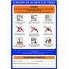 Consigne de sécurité "Consignes de sécurité électrique"