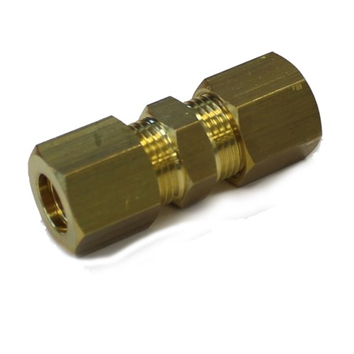 Bouchon d'accouplement d'air DN 5 en laiton, écrou-raccord 6x8 mm