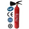 Extincteur CO2 capacité 2Kg - NF avec support et Panneau - Marque Anaf