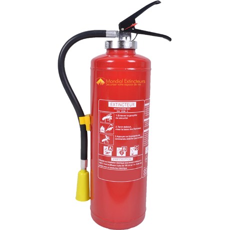Extincteur 6 Kg poudre pression auxiliaire TOUT NEUF