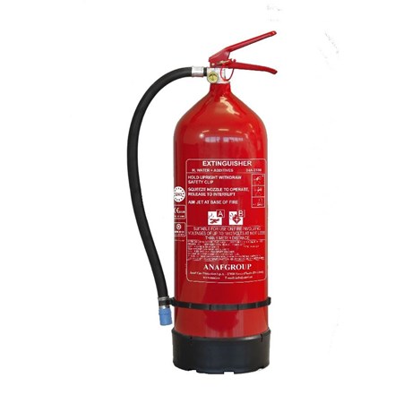 Extincteur 9 Litres AB - Gamme ANAF FS9-LH - PP - NF