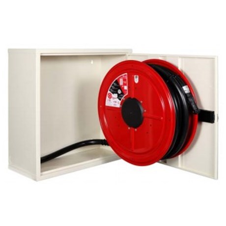 Robinet Incendie Armé Tuyau DN 25 - Longueur 30 M - En armoire