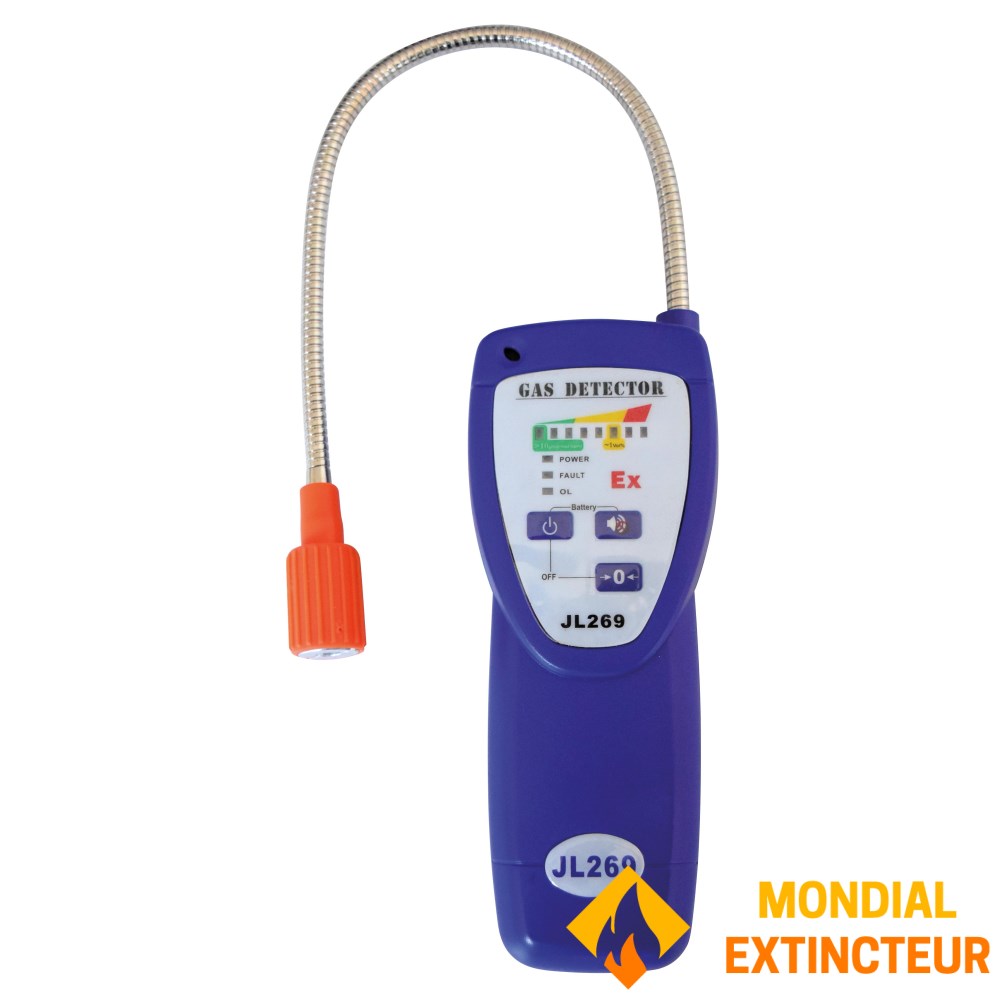 Détecteur De Fuites De Gaz Avec écran LCD Haute Luminosité - Neuf Pour Surveillance Sécurité