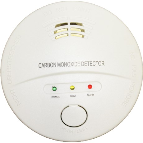 Détecteur de monoxyde de carbone garanti 2 ans sans écran