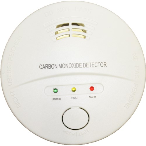 Détecteur de monoxyde de carbone garanti 2 ans sans écran
