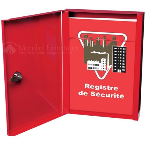 Armoire pour registre de sécurité