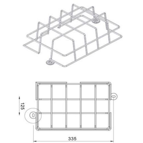 Grille anti chocs BAES pour garage