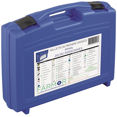 Mallette de première urgence PPMS 30 personnes