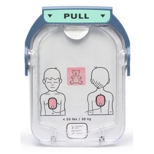 Electrodes pédiatrique pour défibrillateur HS1 Philips