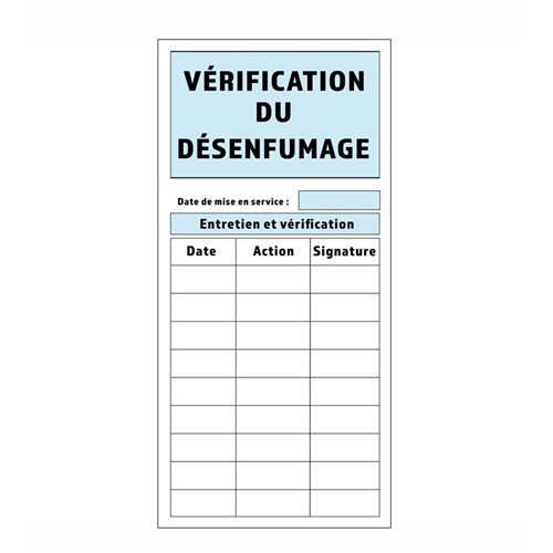 20 Étiquettes neutres pour boitier "Tirer/Lâcher"