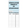 20 Étiquettes neutres pour boitier "Tirer/Lâcher"