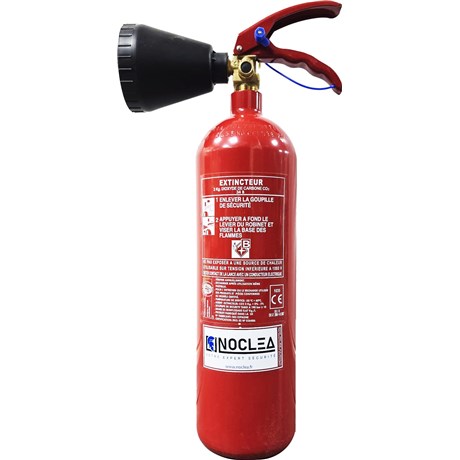 Extincteur CO2 capacité 2 Kg - Norme CE-EN3