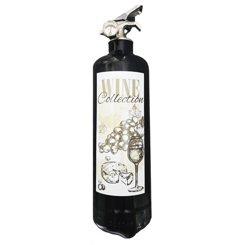 Extincteur Design "bouteille de vin 2"