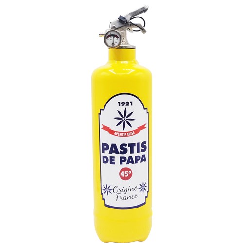 Extincteur Design "Pastis de Papa"