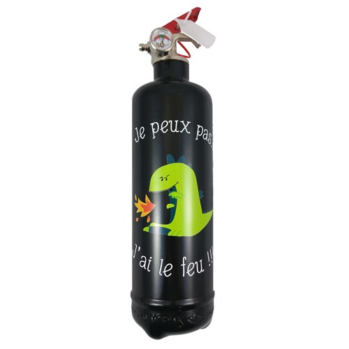 Extincteur Design "Je peux pas j'ai le feu"