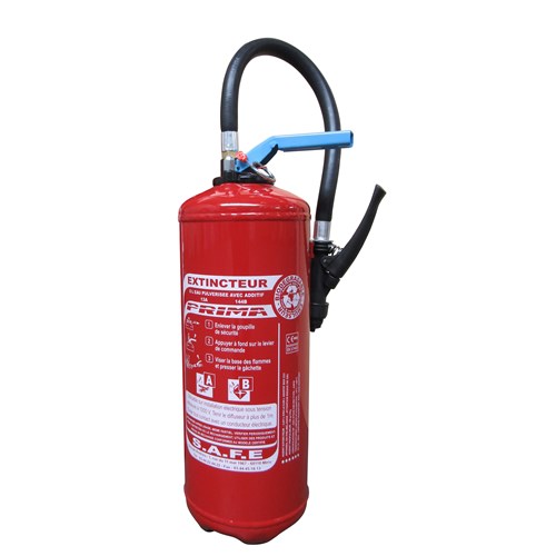 Extincteur 6L eau + additif - NF - Pression Auxiliaire - Marque Andrieu